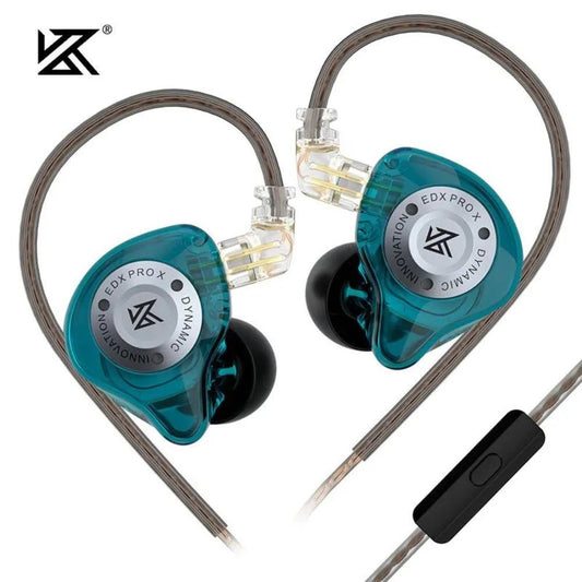 KZ Edx Pro X Earphone With Mic - Electronics