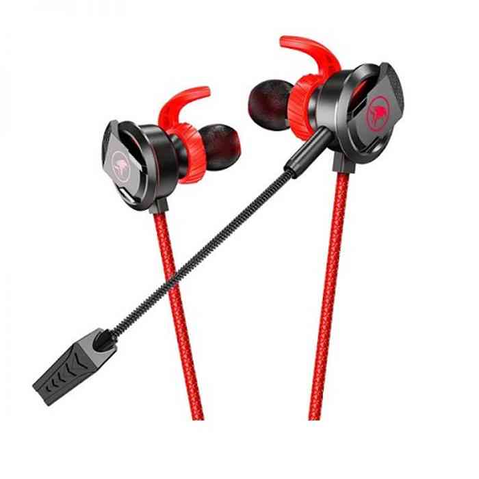 Plextone Mowi RX3 Dual Microphone Gaming Earphone - earphone